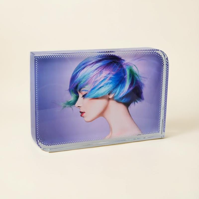 Custom Crystal Photo Blocks - 150x100mm