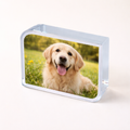 Custom Crystal Photo Blocks - 80x60mm
