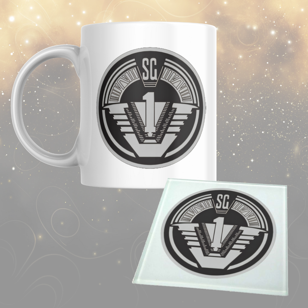 SG-1 Stargate Mug: Sci-Fi Themed Mug