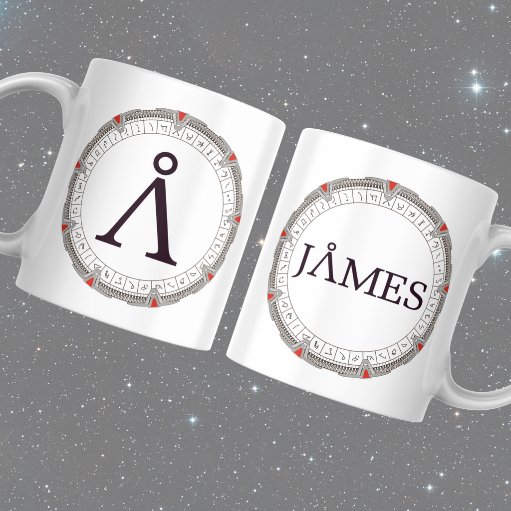 Milky Way Stargate Mug: Sci-Fi Themed Mug