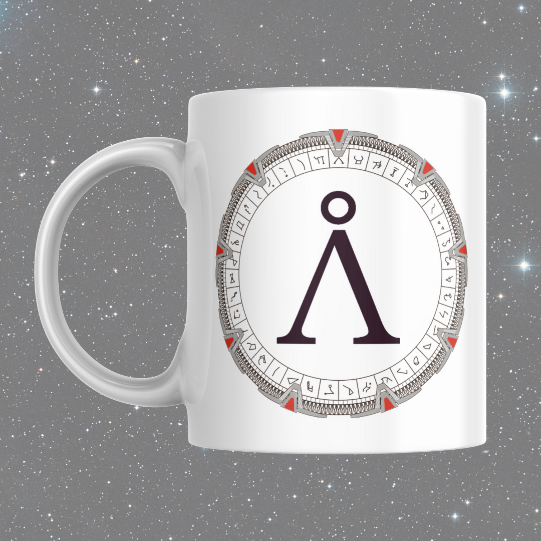 Milky Way Stargate Mug: Sci-Fi Themed Mug