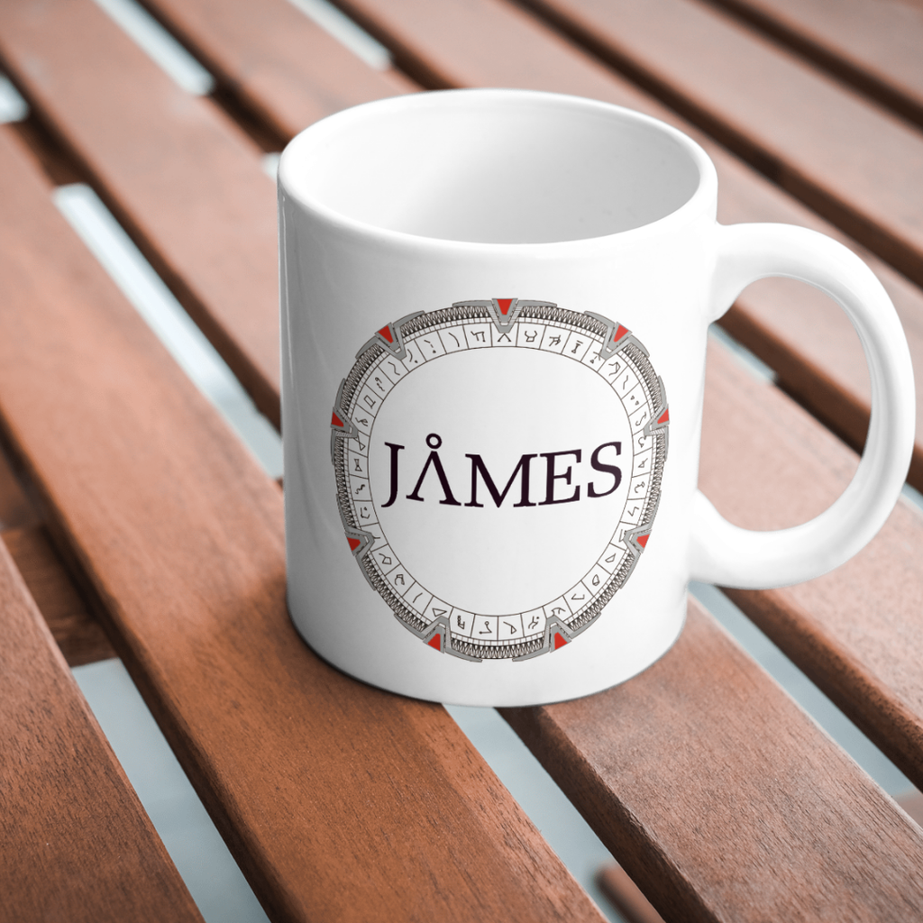 Milky Way Stargate Mug: Sci-Fi Themed Mug