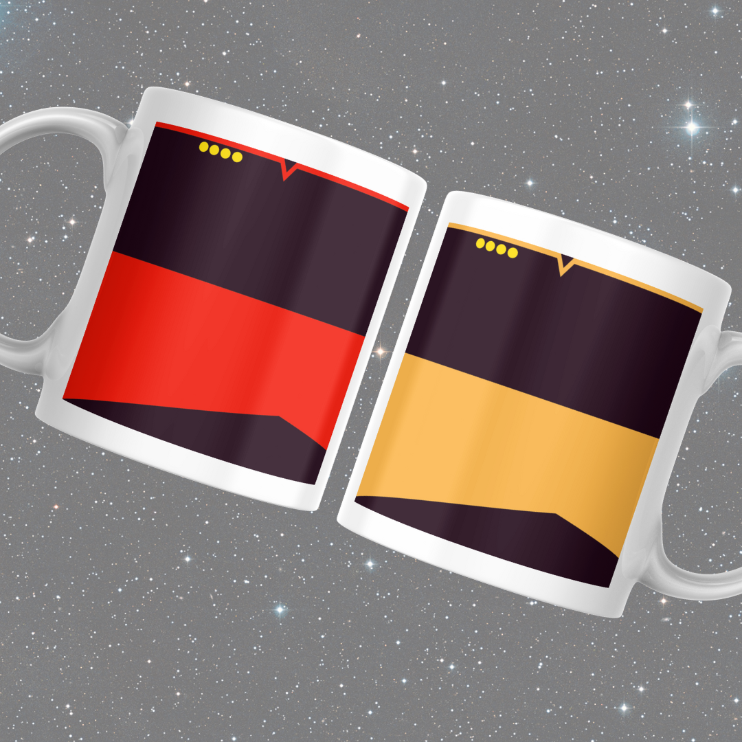 The Next Generation Uniform Themed Sci-Fi Themed Mug