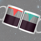 Deep Space Nine Uniform Themed Sci-Fi Themed Mug