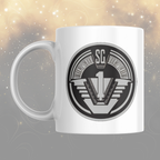 SG1 & Earth Stargate Mug: Sci-Fi Themed Mug