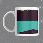 The Next Generation Uniform Themed Sci-Fi Themed Mug