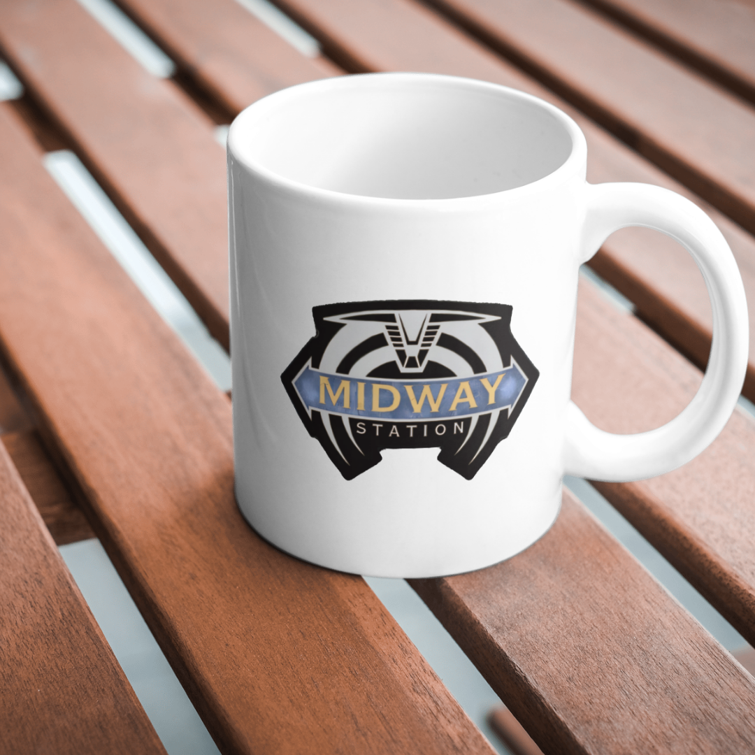 Midway Station Stargate Mug: Sci-Fi Themed Mug