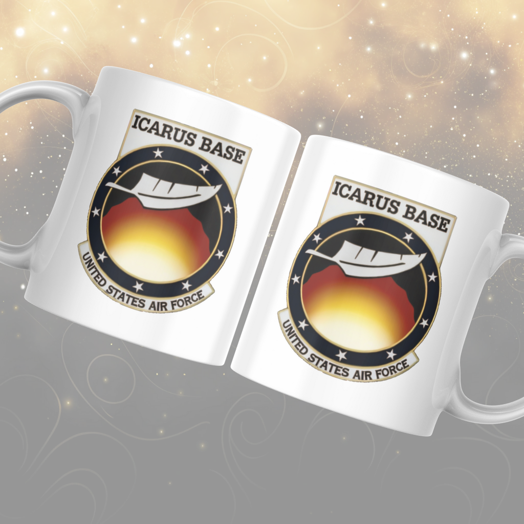 Icarus Base Stargate Mug: Sci-Fi Themed Mug