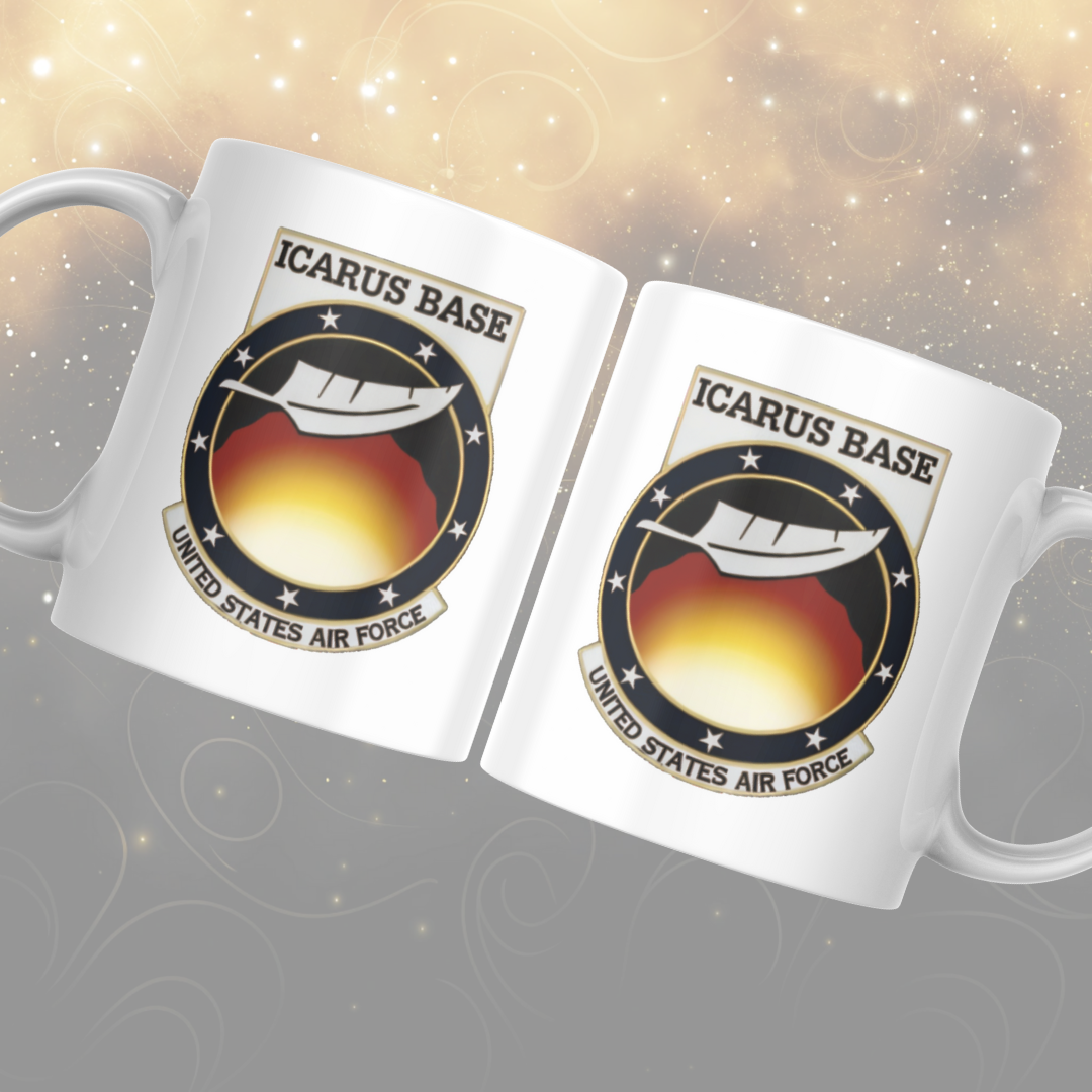 Icarus Base Stargate Mug: Sci-Fi Themed Mug