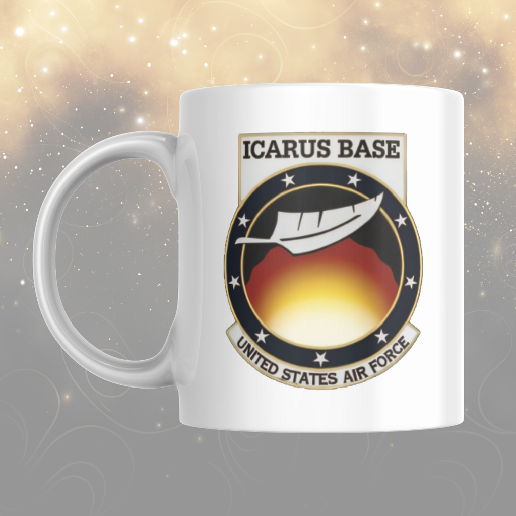 Icarus Base Stargate Mug: Sci-Fi Themed Mug