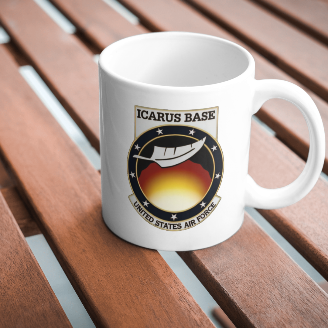 Icarus Base Stargate Mug: Sci-Fi Themed Mug