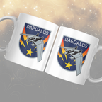 F-302 Daedalus Stargate Mug: Sci-Fi Themed Mug