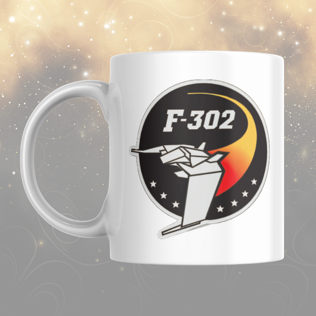 F-302 Stargate Mug: Sci-Fi Themed Mug