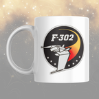 F-302 Stargate Mug: Sci-Fi Themed Mug