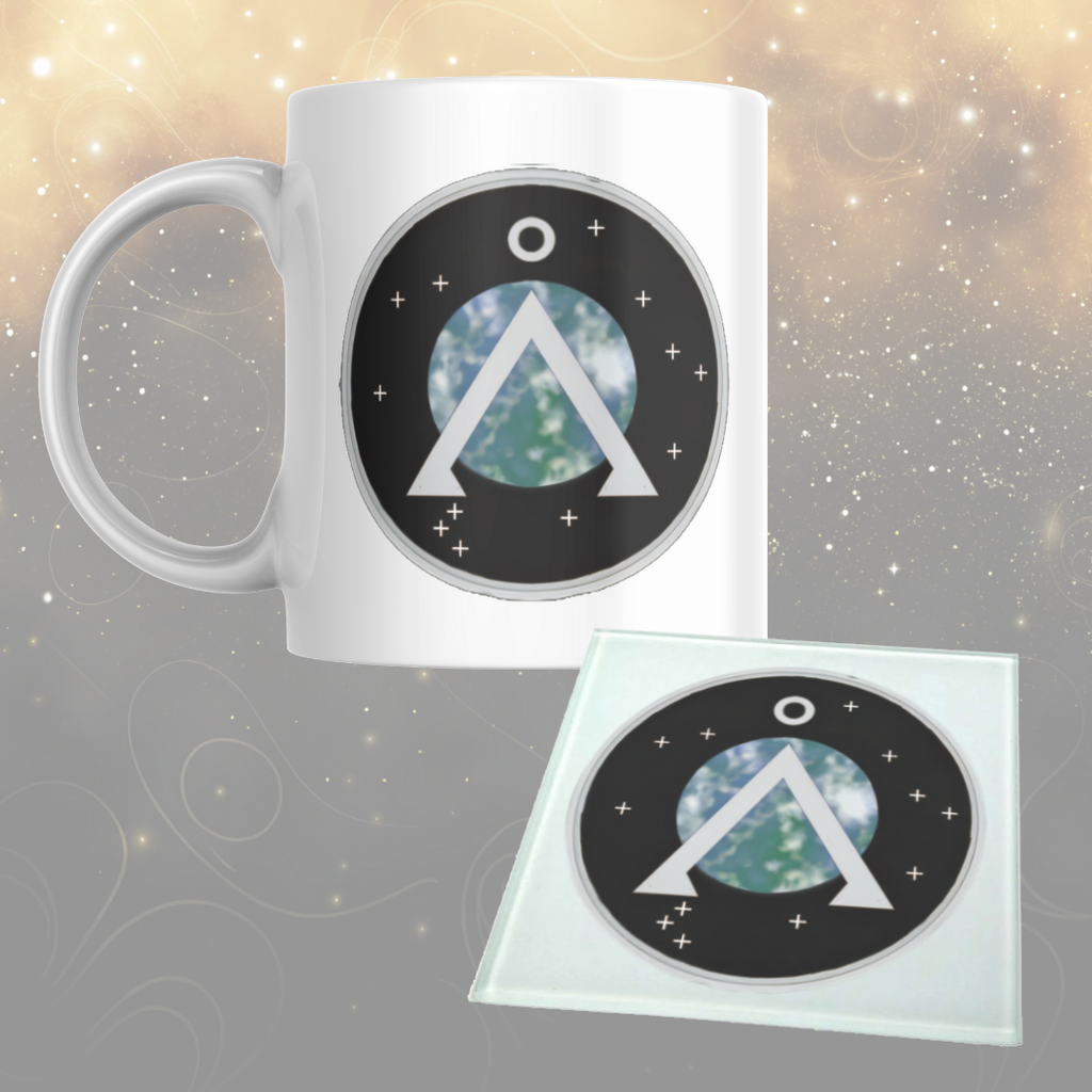 SG Earth Symbol Stargate Mug: Sci-Fi Themed Mug