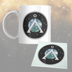 SG Earth Symbol Stargate Mug: Sci-Fi Themed Mug