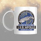 USS Apollo Stargate Mug: Sci-Fi Themed Mug