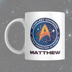 ST Fleet Command Inspired Sci-Fi Themed Mug