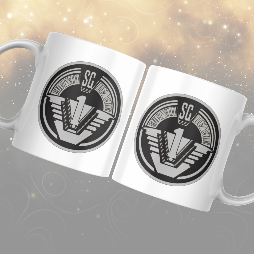SG-1 Stargate Mug: Sci-Fi Themed Mug