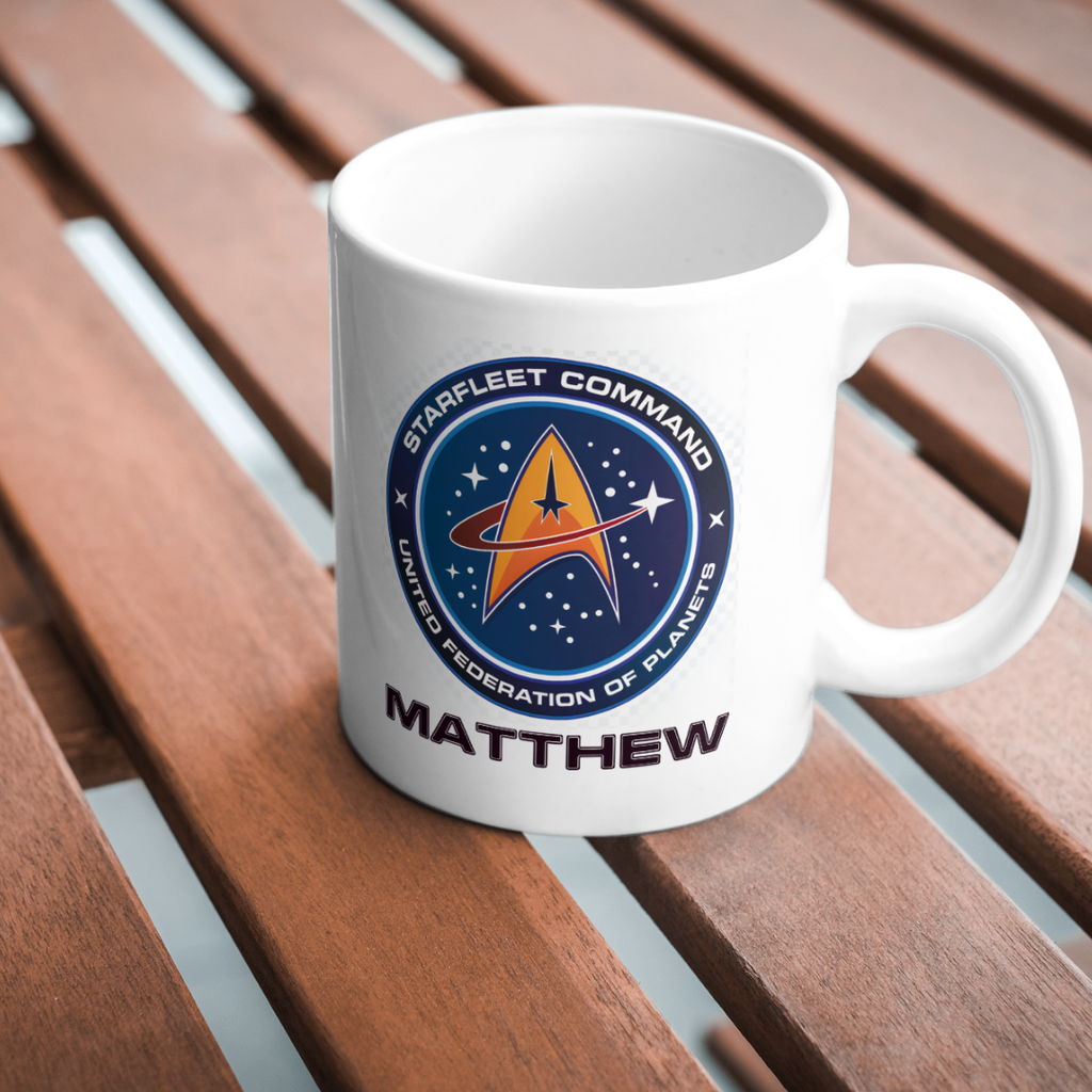 ST Fleet Command Inspired Sci-Fi Themed Mug