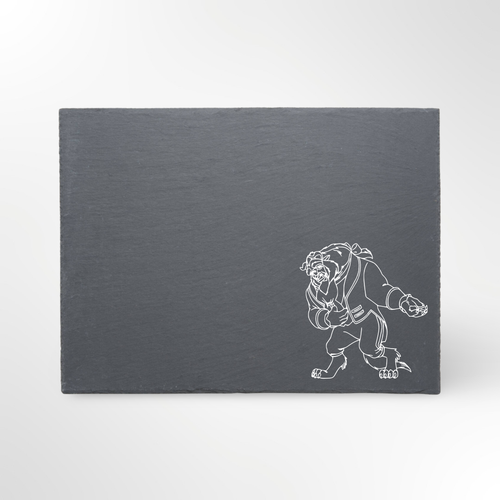 Beauty And The Beast Disney Themed Slate Placemat #2