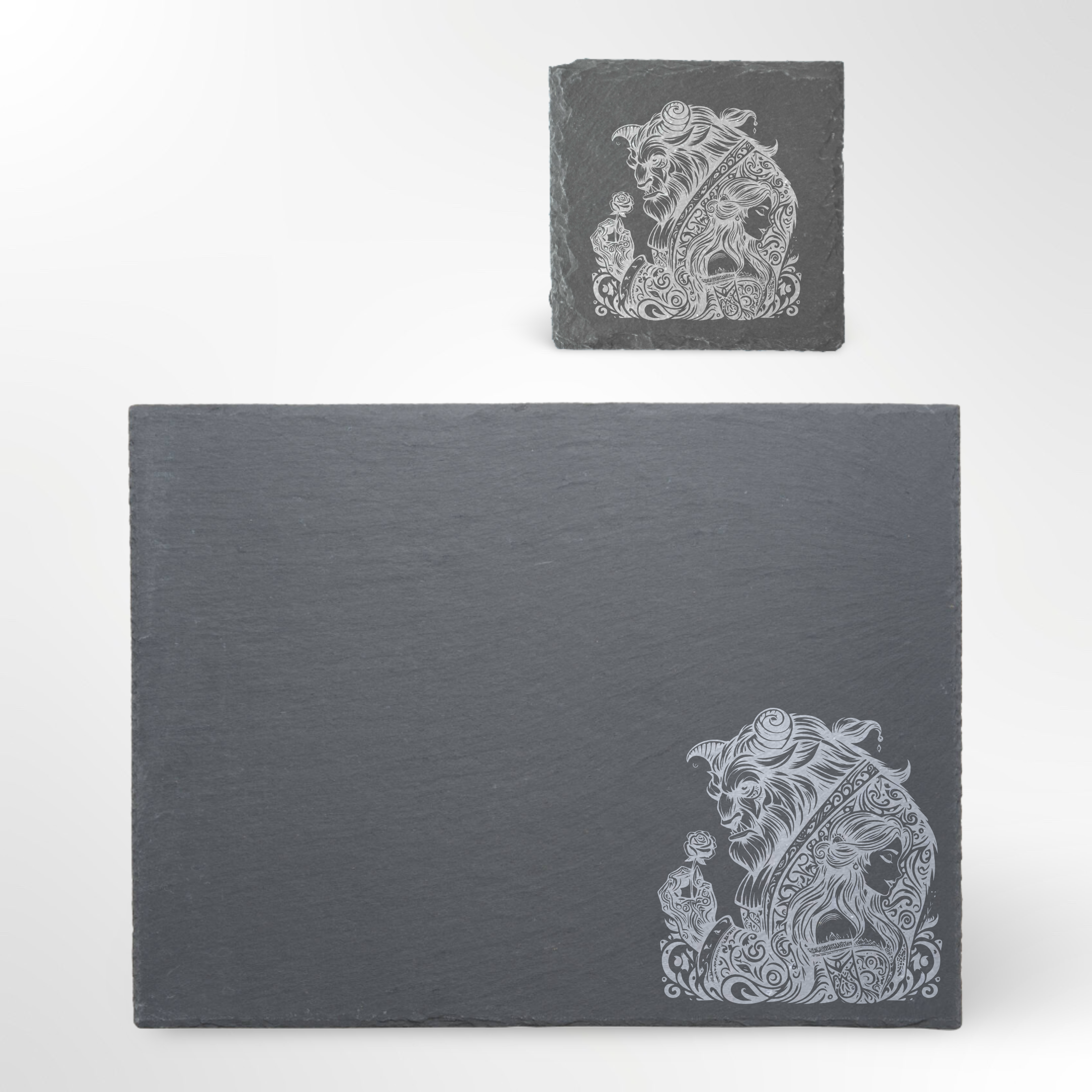 Beauty And The Beast Disney Themed Slate Placemat #1