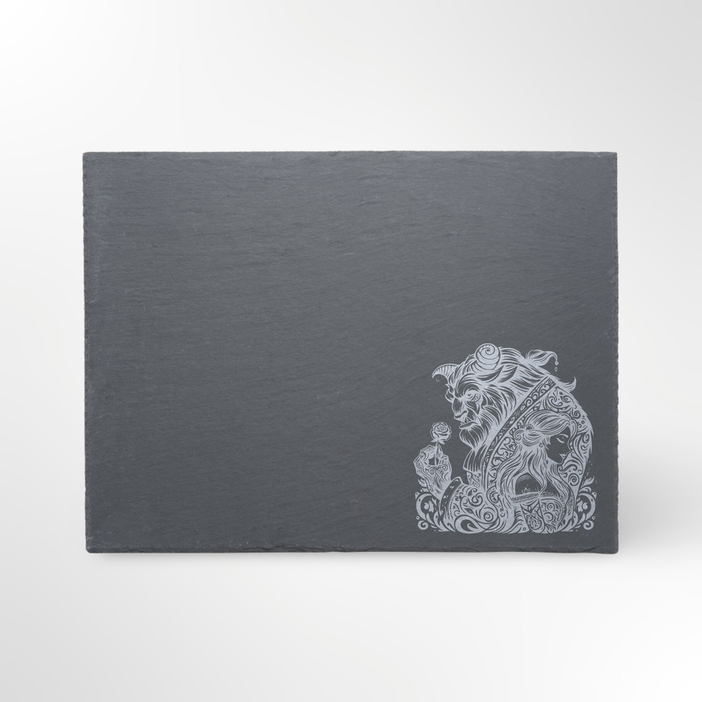Beauty And The Beast Disney Themed Slate Placemat #1