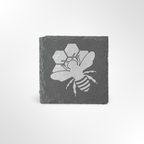 Honey Bee Themed Slate Placemat #1