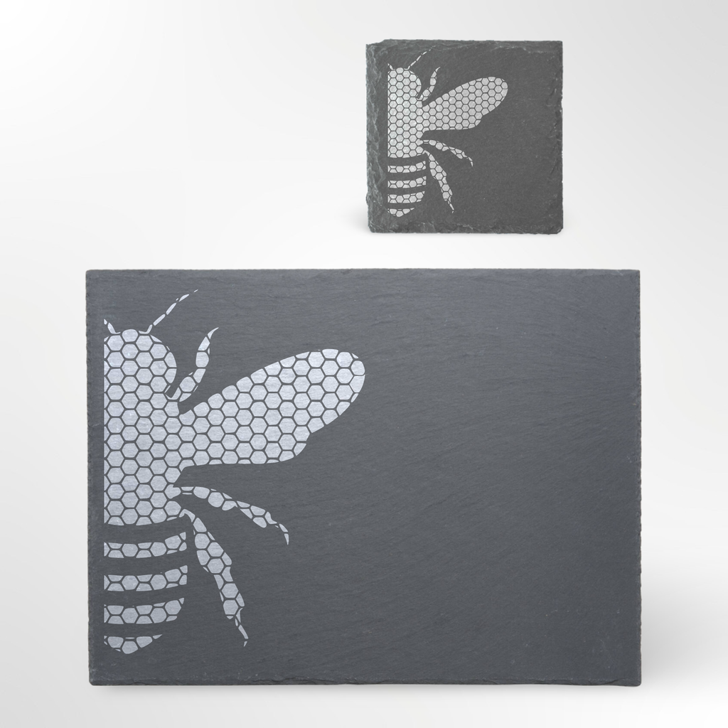 Honey Bee Themed Slate Placemat #3