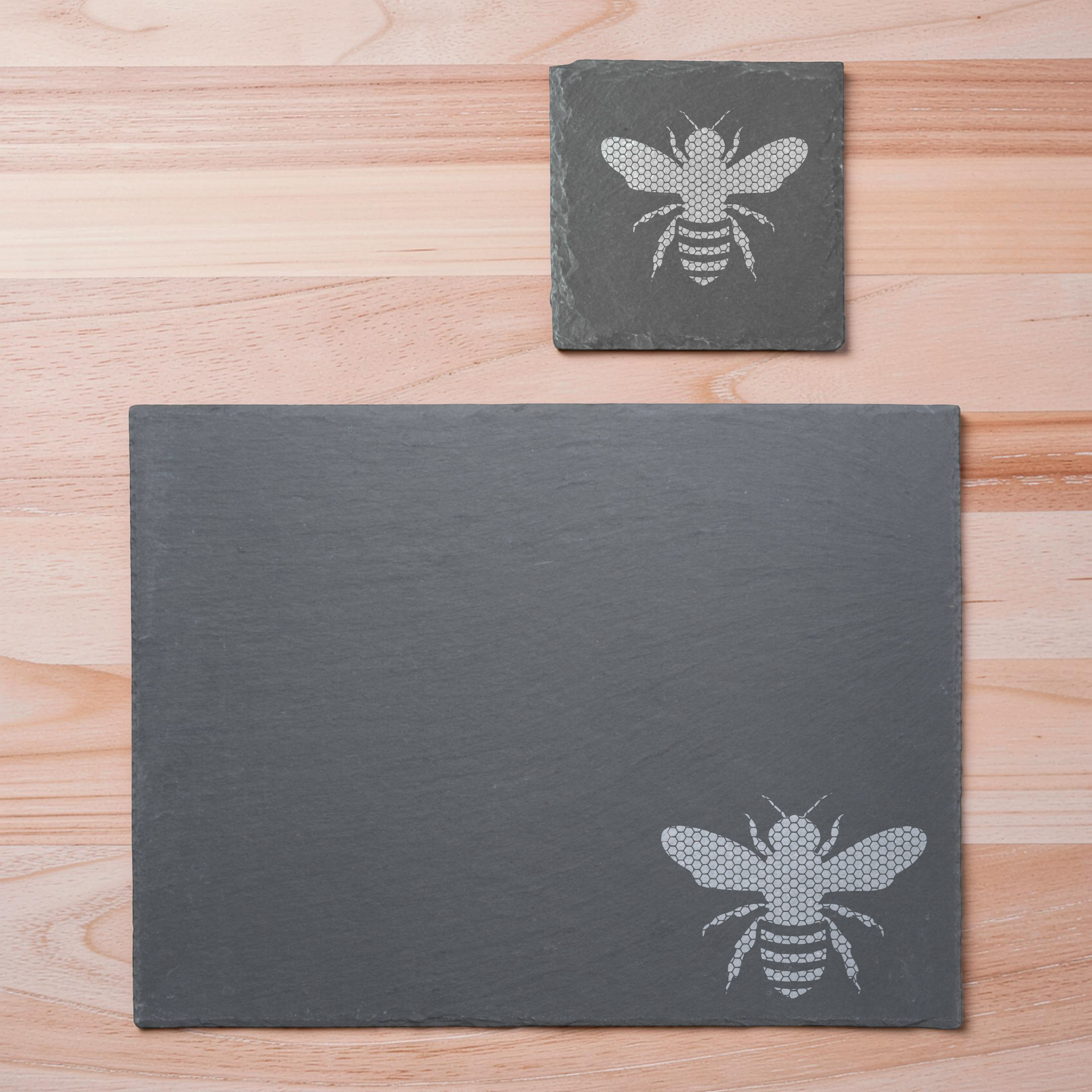 Honey Bee Themed Slate Placemat #4