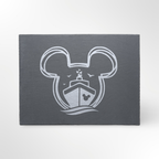 Mickey Mouse Boat Disney Head Themed Slate Placemat