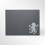 English Lion Themed Slate Placemat