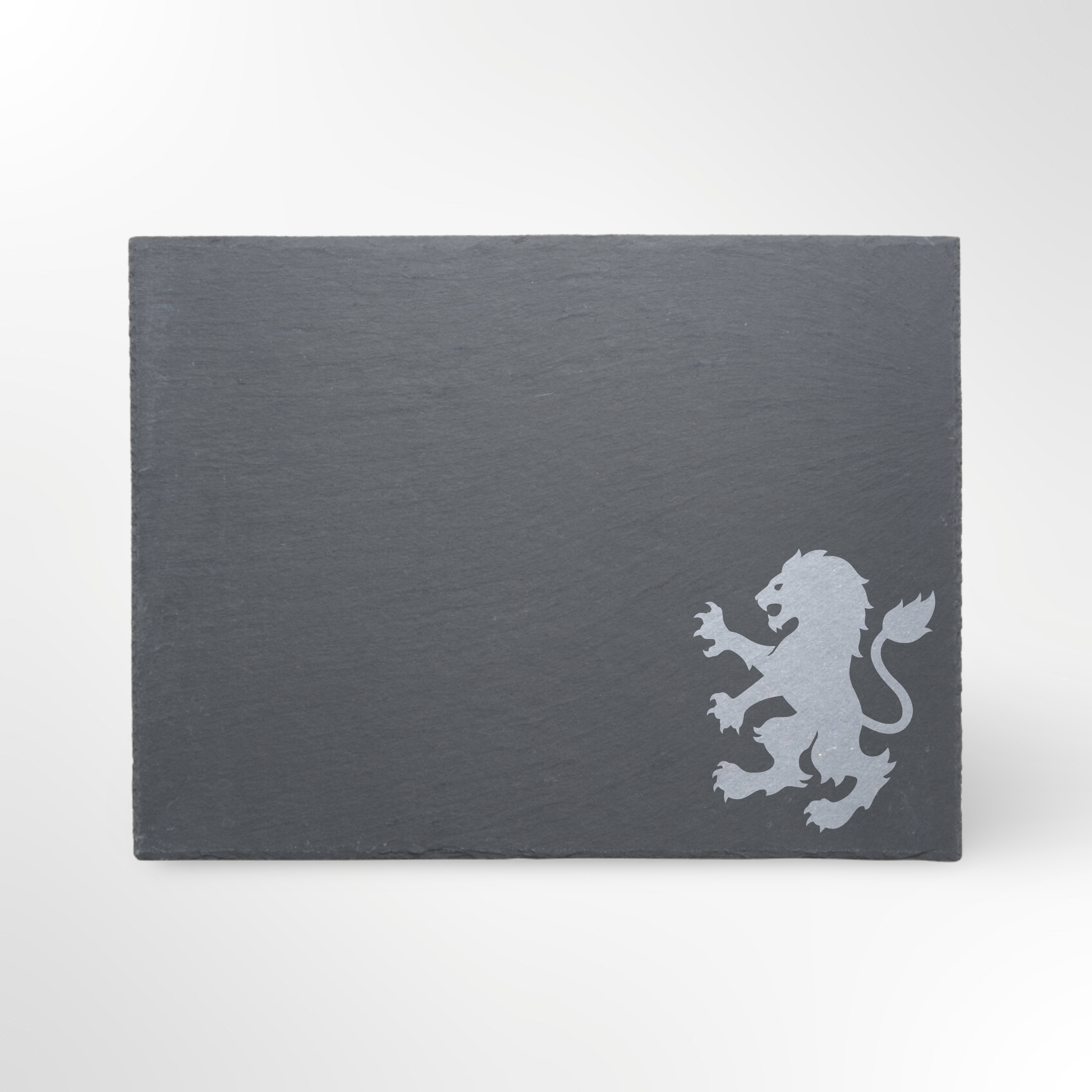 English Lion Themed Slate Placemat