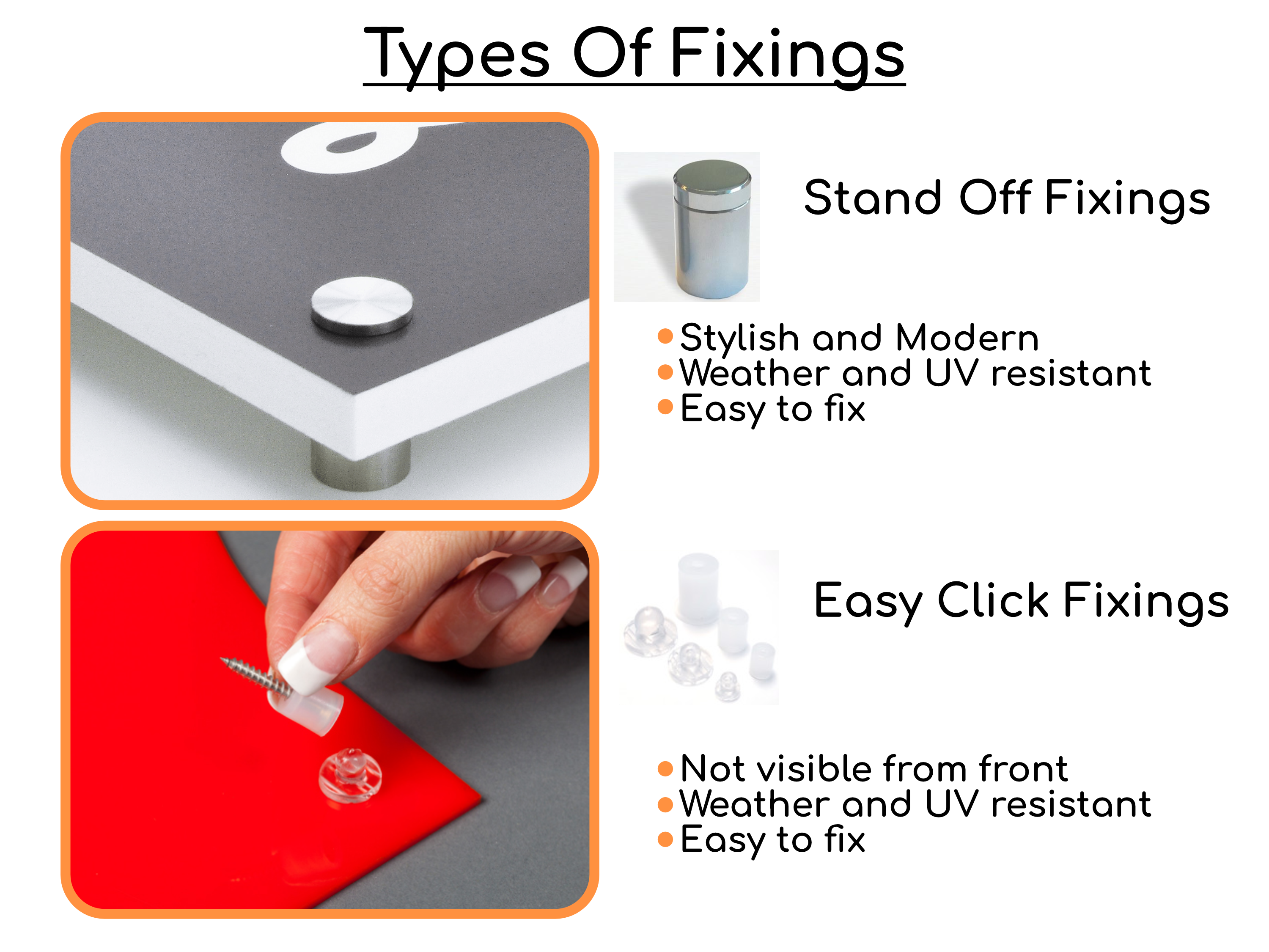 Cromwell Drive Premium Modern House Sign - Grey & Silver