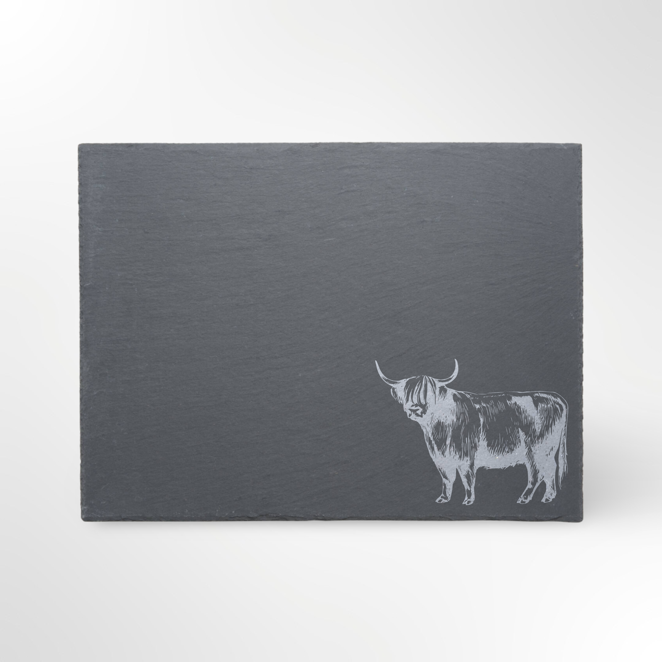 Highland Cow Themed Slate Placemat #2