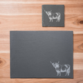 Highland Cow Themed Slate Placemat #2