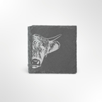 Highland Cow Themed Slate Placemat #3