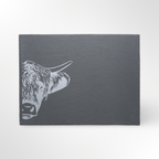 Highland Cow Themed Slate Placemat #3