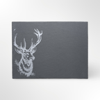 Stag Themed Slate Placemat