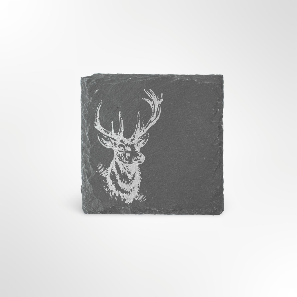 Stag Themed Slate Placemat