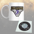 Stargate Atlantis and Planet Patch Stargate Mug: Sci-Fi Themed Mug