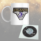 Stargate Atlantis and Planet Patch Stargate Mug: Sci-Fi Themed Mug