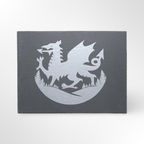Welsh Dragon Forrest Themed Slate Placemat