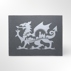 Welsh Dragon Village Themed Slate Placemat