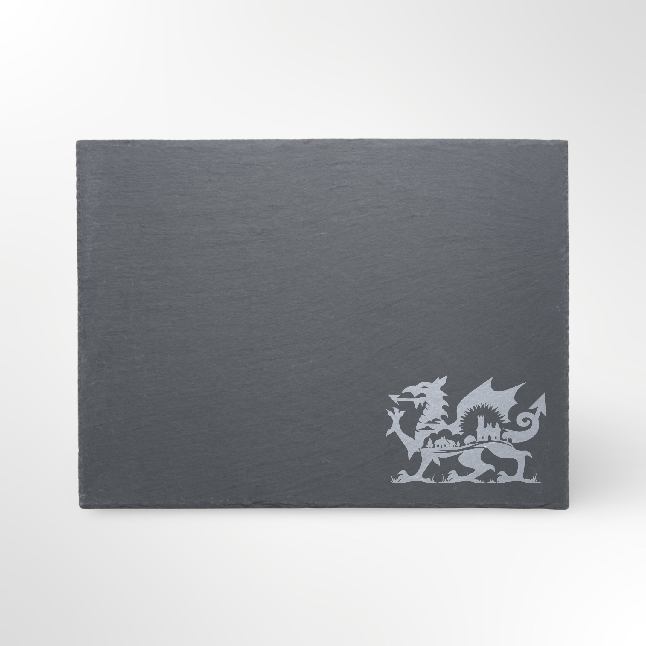 Welsh Dragon Village Themed Slate Placemat