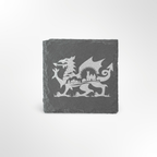 Welsh Dragon Village Themed Slate Placemat