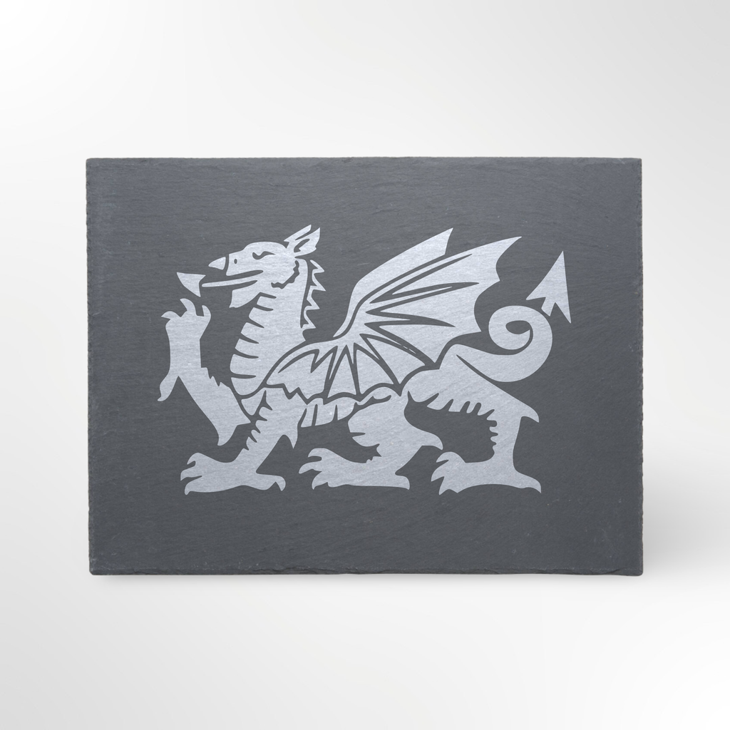 Welsh Dragon Themed Slate Placemat