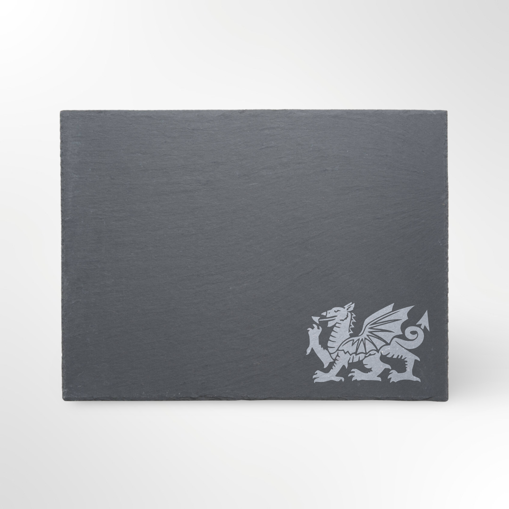 Welsh Dragon Themed Slate Placemat
