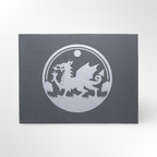 Welsh Dragon Circle Themed Slate Placemat