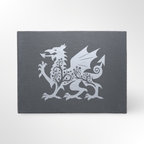 Welsh Dragon Floral Themed Slate Placemat